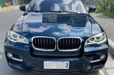 Blue BMW X6 2015 for sale in Pasay