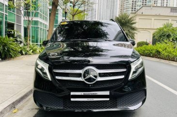 Selling Black Mercedes-Benz V-Class 2021 in Las Piñas