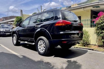 Black Mitsubishi Montero Sport 2010 for sale in Las Piñas