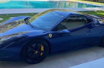 Selling Blue Ferrari 458 2014 in Quezon 