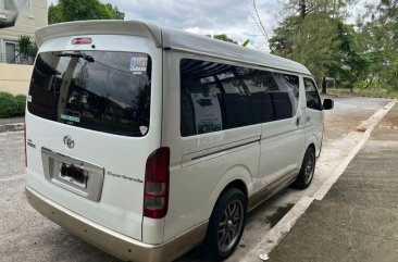 White Toyota Hiace Super Grandia 2010 for sale in Quezon 