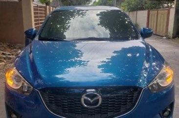 Blue Mazda CX-5 2012 for sale in Marikina
