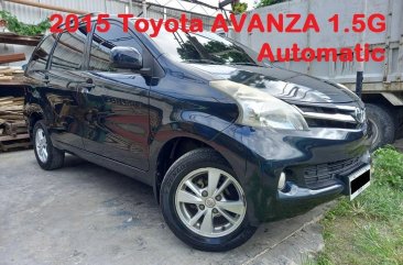 Blue Toyota Avanza 2015 for sale in Cebu 