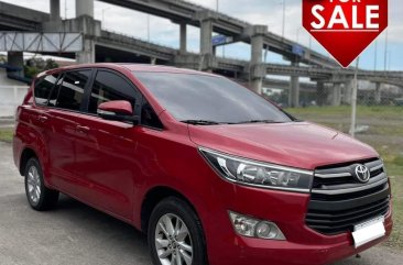 Red Toyota Innova 2017 for sale in Pasay