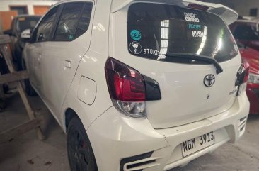 White Toyota Wigo 2020 for sale in Quezon 