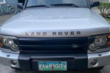 Selling Silver Land Rover Discovery 2004 in Pasig