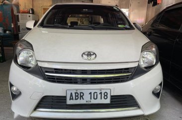 White Toyota Wigo 2015 for sale in Manila