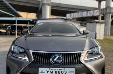 Selling Silver Lexus RC 350 2015 in Pasay