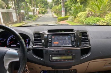 Blue Toyota Fortuner 2014 for sale in Pasig