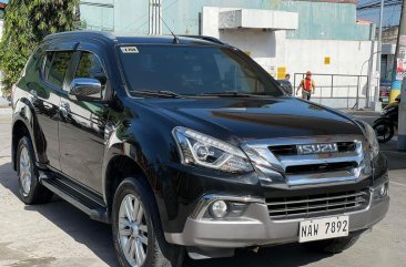 Black Isuzu MU-X 2018 for sale in Balagtas