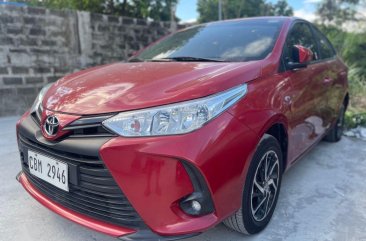 Sell Red 2021 Toyota Vios in Quezon City