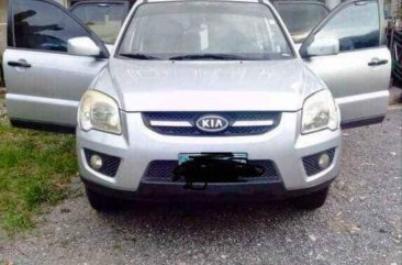 Silver Kia Sportage 2009 for sale in Munoz