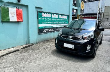 Black Kia Picanto 2016 for sale in Makati 