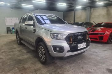 Silver Ford Ranger 2019 for sale in Automatic