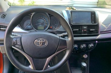 Orange Toyota Vios 2017 for sale in Muntinlupa