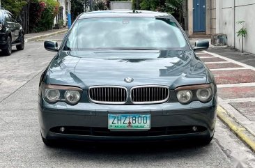 Silver BMW 7 Series 2007 for sale in Manila