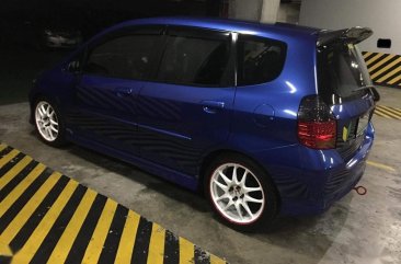 Blue Honda Jazz 2005 for sale in Las Piñas