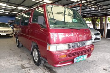 Red Nissan Urvan 2013 for sale in Las Piñas