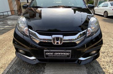 Selling Black Honda Mobilio 2015 in Quezon 