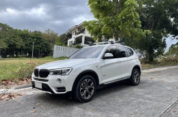 Pearl White BMW X3 2017 for sale in Manila
