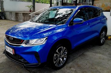 Blue Geely Coolray 2020 for sale in Quezon