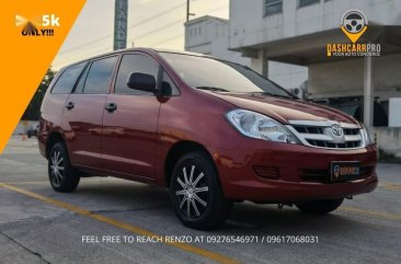 Red Toyota Innova 2006 for sale in Manila