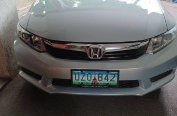Silver Honda Civic 2013 for sale in Angeles 