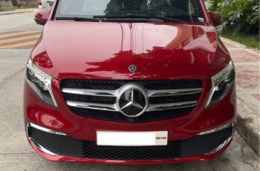 Selling Red Mercedes-Benz V-Class 2020 in Makati
