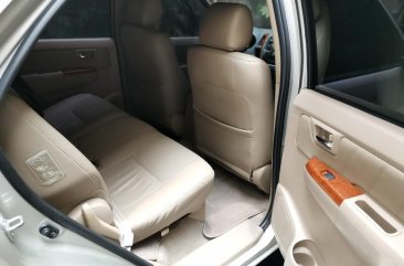 Silver Toyota Fortuner 2011 for sale in Manila