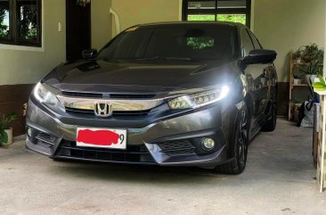 Selling Grey Honda Civic 2017 in Manila