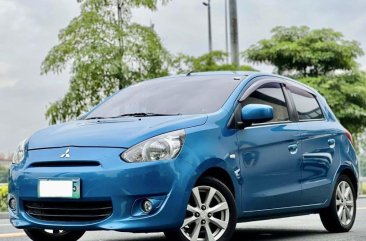 Blue Mitsubishi Mirage 2013 for sale in Makati