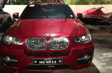 Selling Red BMW X6 2010 in Pasig