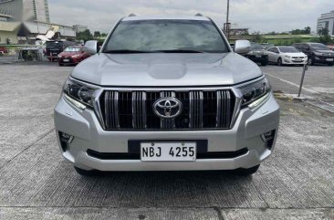 Silver Toyota Land cruiser prado 2018 for sale in Automatic