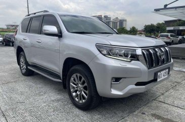 Silver Toyota Land cruiser prado 2018 for sale in Automatic