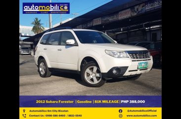 White Subaru Forester 2012 for sale in Paranaque 