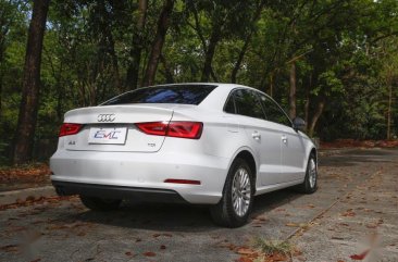 White Audi A3 2015 for sale in Quezon City