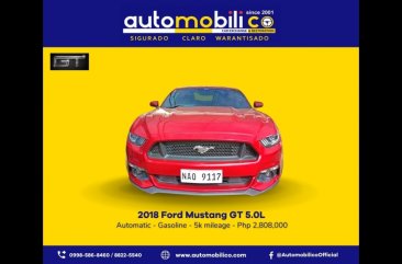 Selling Red Ford Mustang 2018 in Parañaque