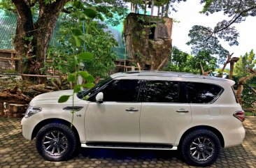 Pearl White Nissan Patrol Royale 2019 for sale in Makati 