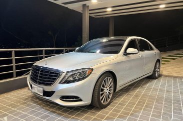 Selling Pearl White Mercedes-Benz S-Class 2017 in Quezon