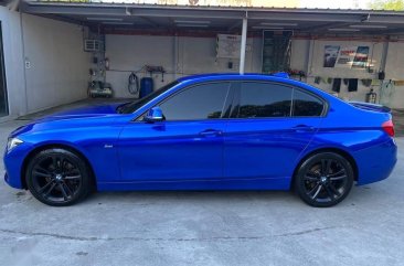 Selling Blue BMW 320D 2018 in Quezon City