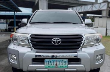 Silver Toyota Land Cruiser 2012 for sale in Automatic