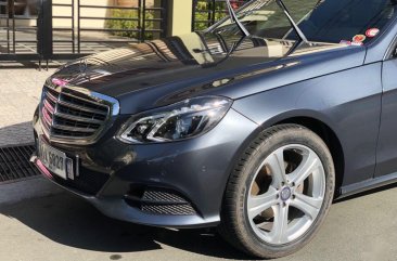 Selling Blue Mercedes-Benz E-Class 2014 in Quezon 