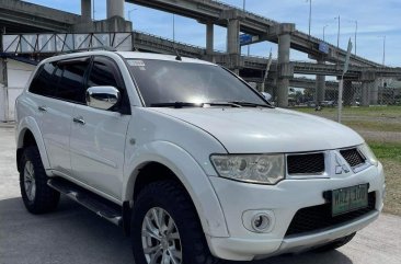 Pearl White Mitsubishi Montero Sport 2011 for sale in Pasay 