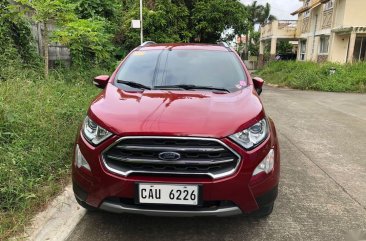 Selling Red Ford Ecosport 2020 in Santa Rosa