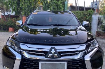 Black Mitsubishi Montero Sport 2019 for sale in Cebu 
