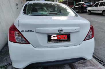 Selling Pearl White Nissan Almera 2018 in Quezon 