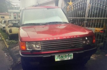 Selling Red Land Rover Range Rover 1996 in Quezon 