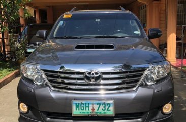 Silver Toyota Fortuner 2013 for sale in Batangas