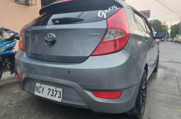 Silver Hyundai Accent 2016 for sale in Dasmarinas