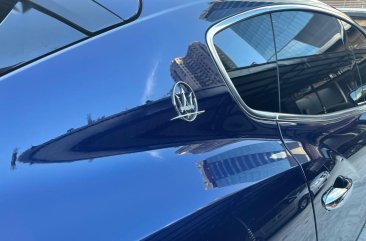 Blue Maserati Levante 2017 for sale in Makati 